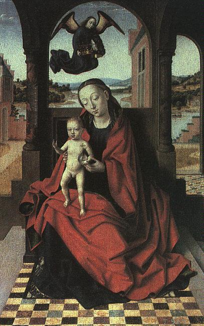 Petrus Christus The Virgin and the Child oil painting picture